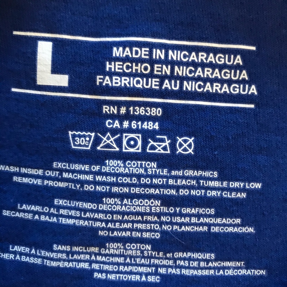 New England Patriots NFL Patriotic T-Shirt Blue - Picture 9 of 11